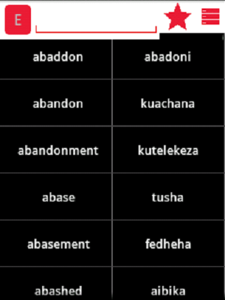 English Swahili Dictionary