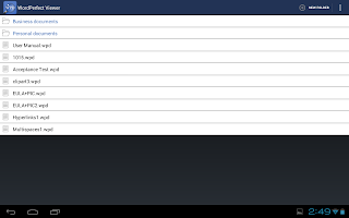 WordPerfect Viewer for Android APK Снимки экрана #2
