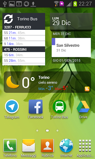 Torino Bus Widget