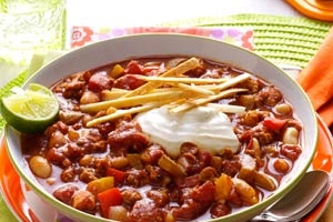 Lime Chicken Chili