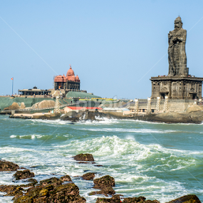 Kanyakumari, India by Neelakantan Iyer - Buildings & Architecture Statues & Monuments