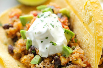 Quinoa Black Bean Tacos