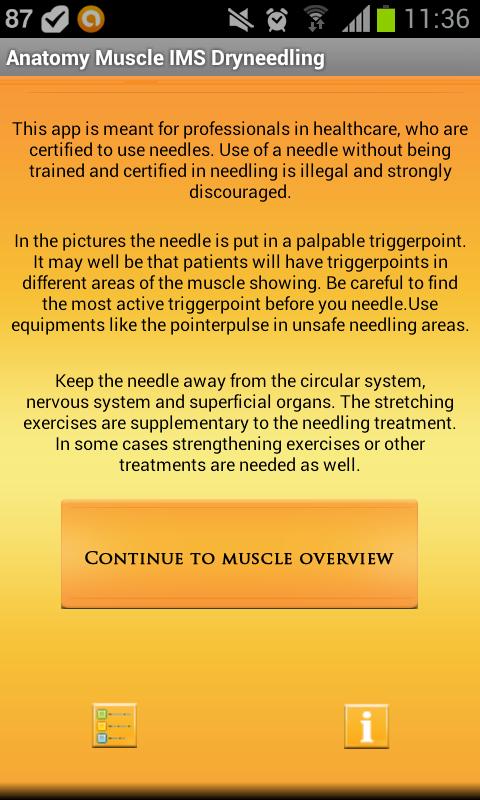 Anatomy Muscle IMS/Dryneedling Screen 2