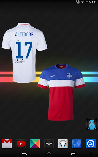 【免費個人化App】USA 2014 Jersey Pack - uccw-APP點子