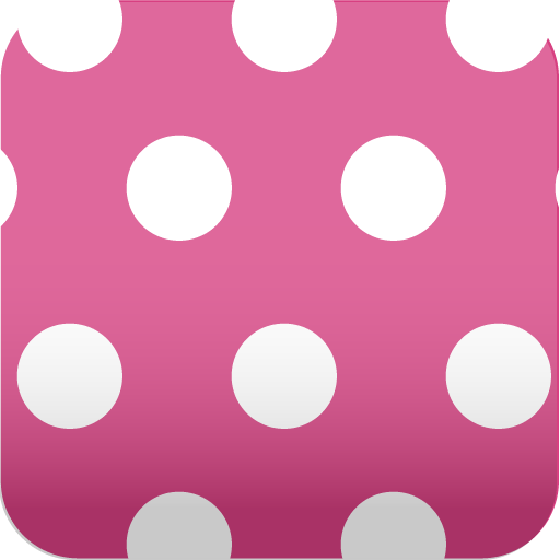 pink polkadots wallpaper ver29 個人化 App LOGO-APP開箱王