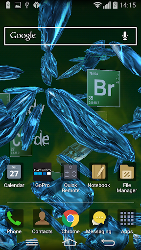 Blue Meth Live Wallpaper