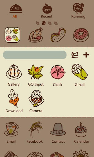 S-ThanksgivingGOLauncher Theme