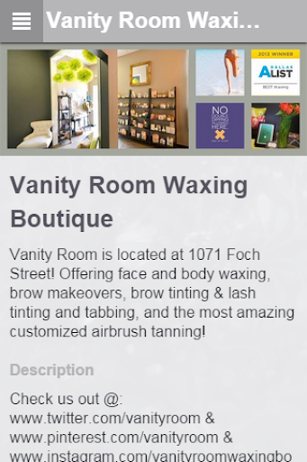 Vanity Room Waxing Boutique