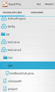 Sand IDE Pro for Java - screenshot thumbnail