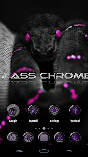 How to mod Purple Glass Chrome Icons 1.0.6 apk for pc