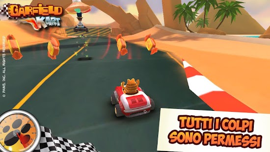 Garfield Kart Screen 2