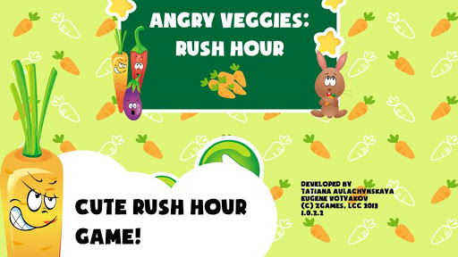 【免費解謎App】Angry Veggies: Rush Hour-APP點子