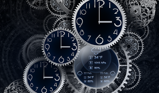 FREE Black Clock LiveWallpaper(圖8)-速報App