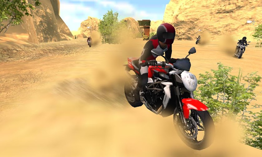 Motocross Racing Game Screen 3