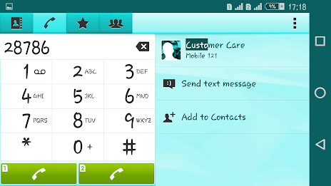 Polygons Teal Xperien Theme poster 9