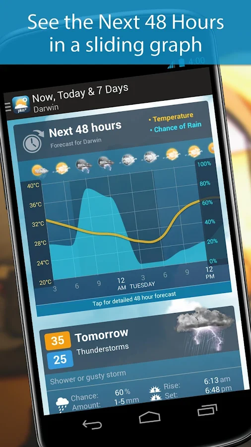 Weatherzone Plus - screenshot