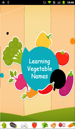 Learning Vegetable Names