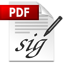 Fill and Sign PDF Forms mobile app icon