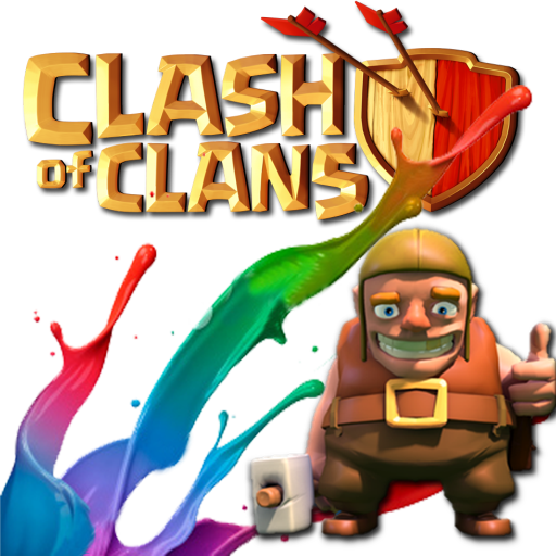 COC Coloring For Kids LOGO-APP點子