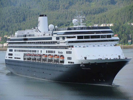 Holland America's Volendam in Juneau, Alaska. 