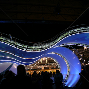 A wave of flowers display by Dianne Collins - Buildings & Architecture Other Interior