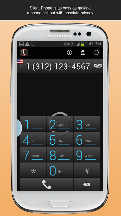 silent phone voice android devices screenshot encrypted global remove