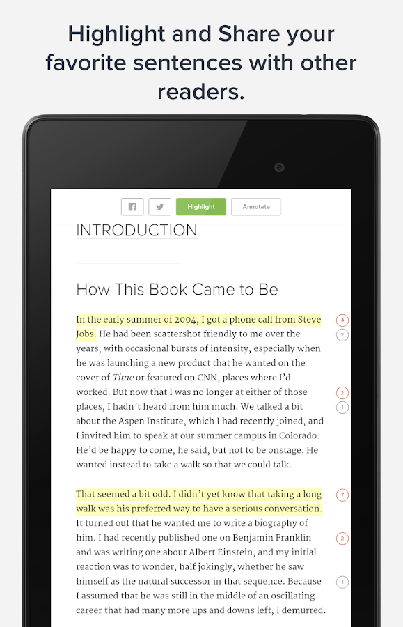 Glose Social ebook Reader Android Apps on Google Play