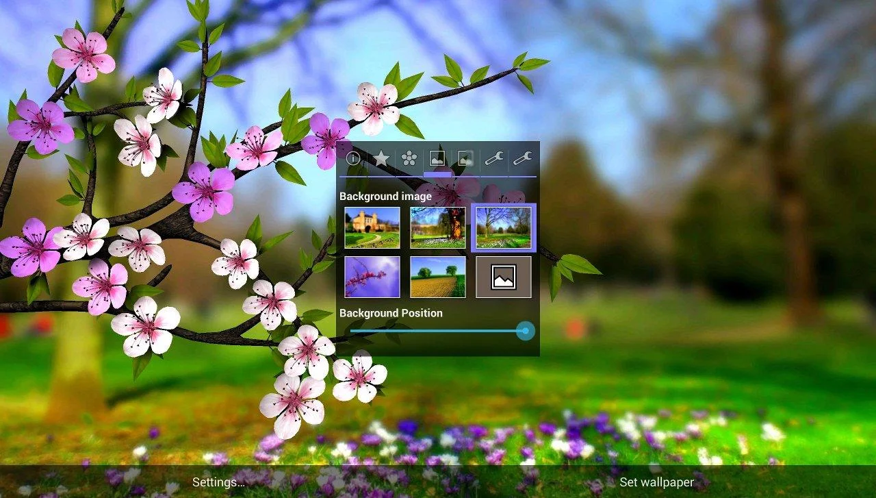  #Android   Spring Flowers 3D Parallax, il Live Wallpaper dedicato alla Primavera
