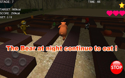 Bear in Farm 3D - Maze Run poster 2