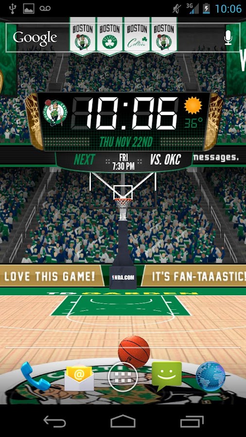 Download the NBA 3D Live Wallpaper Android Apps On 