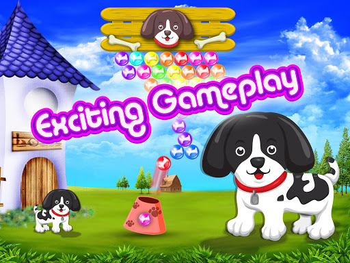 Cute Dogs Bubble Shooter
