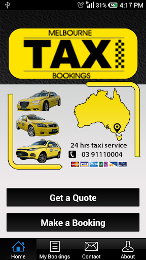 Melbourne Taxi Bookings