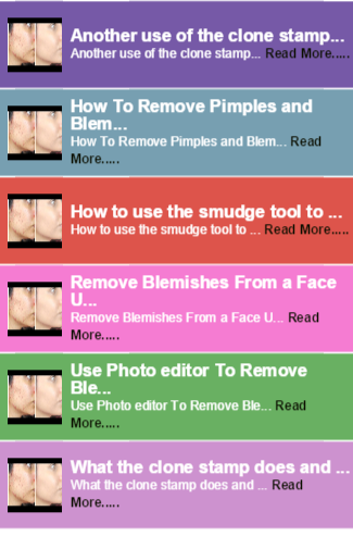 【免費書籍App】Remove Pimples and Blemishes-APP點子