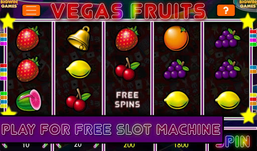 Vegas Fruits Pro Slot Machine