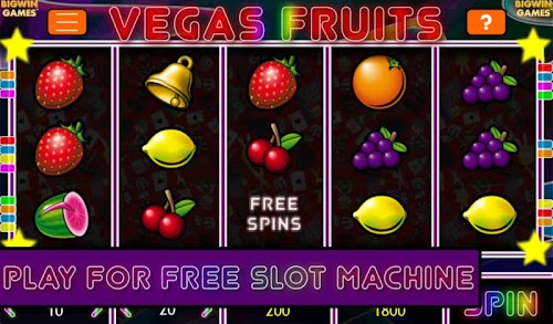 Android application Vegas Fruits Pro Slot Machine screenshort