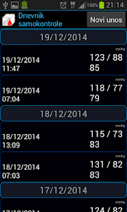 Dnevnik samokontrole dijabetes Screenshots 5