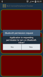 BLE Central,Peripheral Check poster 1