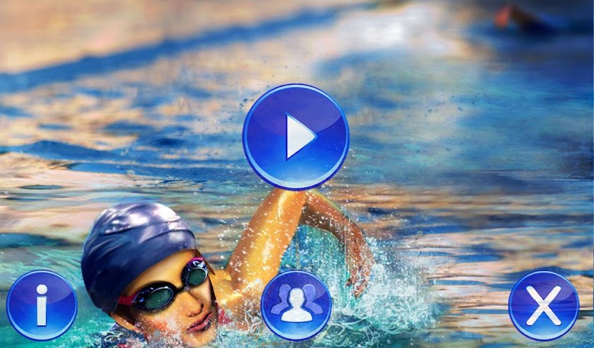 Swimming Race 3D Screen 2