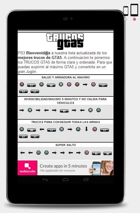 Trucos GTA 5 - Aplicaciones de Android en Google Play