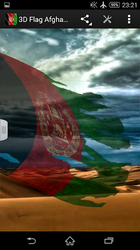 3D Flag Afghanistan LWP