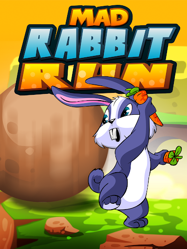 【免費街機App】Mad Rabbit Run-Tiny Bunny Game-APP點子