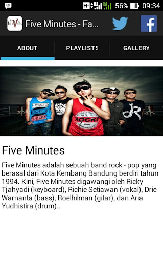 【免費音樂App】Five Minutes Band (Unofficial)-APP點子