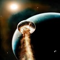 3D Amazed Space Background logo
