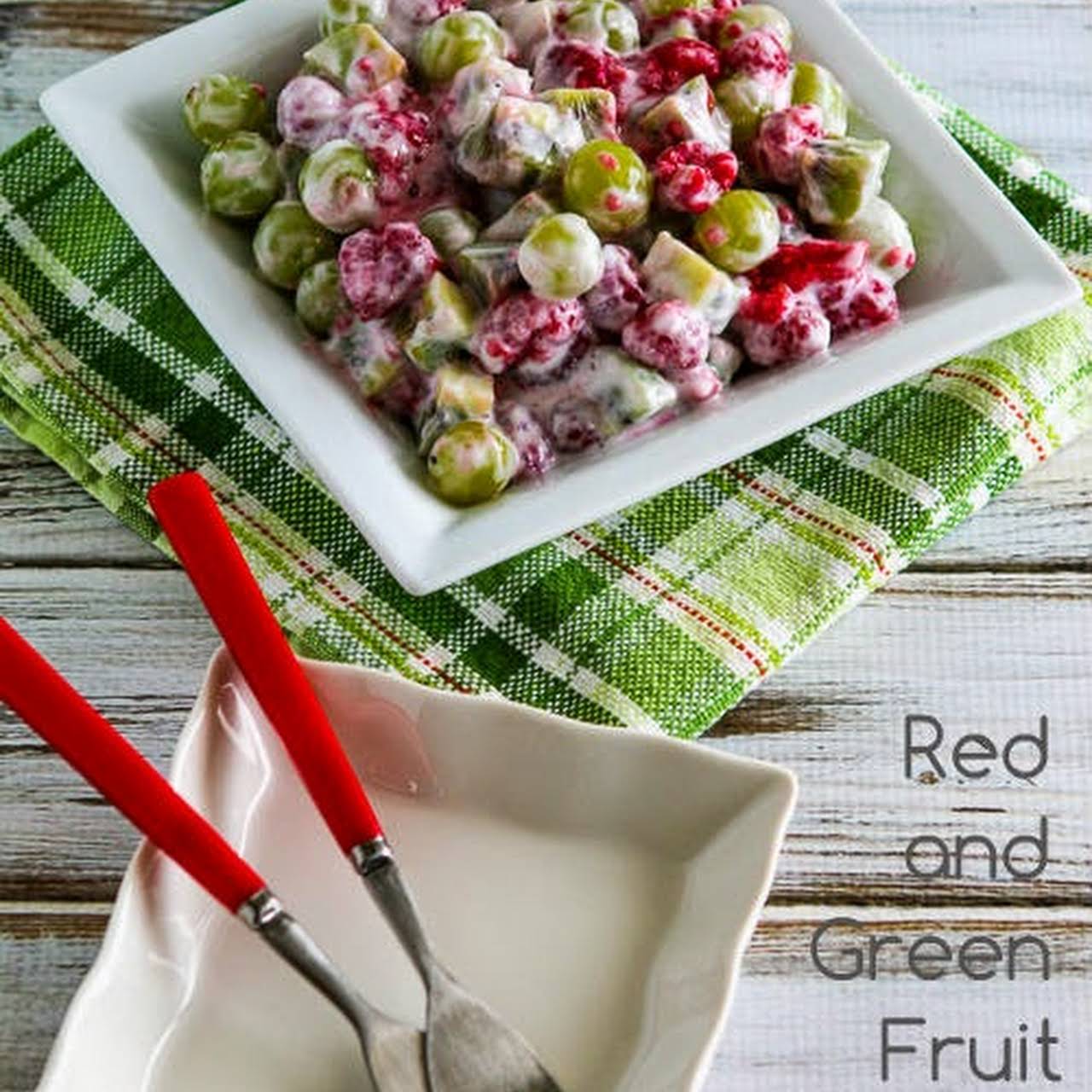 Red and Green Fruit Salad
