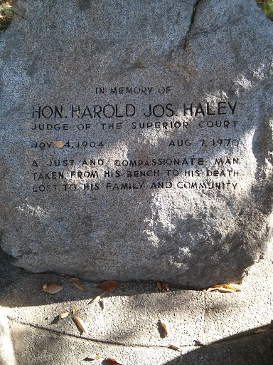 In Memory of Hon. Harold Jos Haley