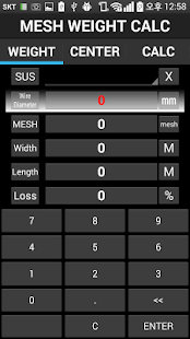 How to install MESH WEIGHT CALCULATOR lastet apk for pc