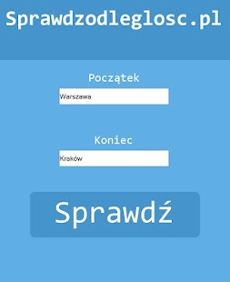 SprawdzOdleglosc.pl Screenshots 0