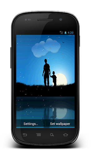 【免費個人化App】Happy Fathers Day HD LWP-APP點子