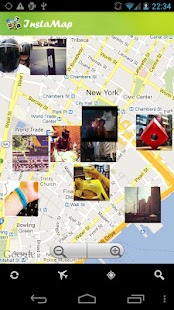 Android application Instamap Donate screenshot