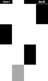 Tap the black tiles poster 2
